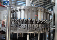 Mesin Pembotolan Soda Canggih Membersihkan Mengisi Mesin Capping Mengisi Akurat