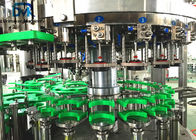 Putaran Square Glass Botol Soda Mengisi Mesin 18 Mengisi Kepala 3500kg Berat