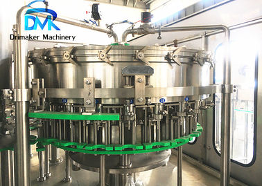 Mesin Pengisi Minuman Berkarbonasi Botol PET Minuman Ringan Otomatis Penuh