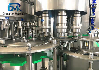 3 In1 Soda Mengisi Dan Mesin Capping Bahan Stainless Steel Sus304