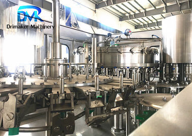 Mesin Pembotolan Soda Teh Minuman Berkarbonasi Otomatis 2000 Sampai 20000bph