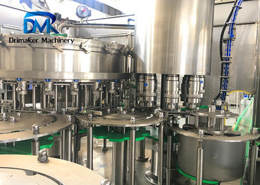 Soda Sparkling Minuman Ringan Berkarbonasi Mesin Pengisi CSD 3000 botol/jam