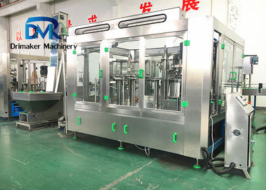 Pembuat Soda Otomatis Pengisian Isobarik Dengan Suhu Pengisian Stainless Steel 0 - 5℃